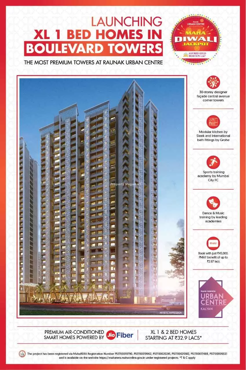 BOULEVARD TOWERS RAUNAK KALAYAN in Kalyan