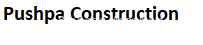 Pushpa Construction logo
