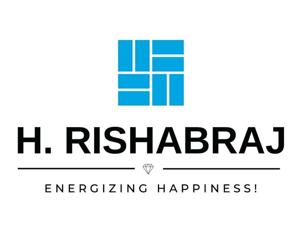 H RISHABRAJ logo